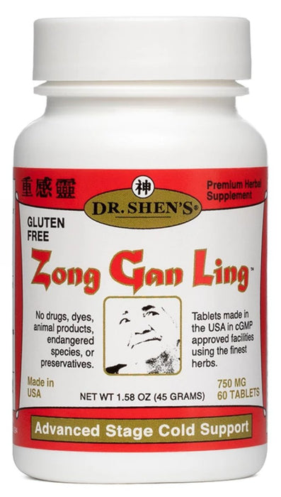 bottle of Dr. Shen's Zong Gan Ling pills