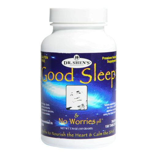 bottle of Dr. Shen's Good Sleep & No Worries Pill